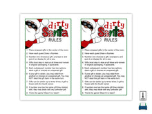 Dirty Santa Gift Exchange Game Featuring Black Santa (PDF)