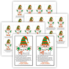 Elf Gift Exchange Game (PDF)