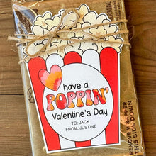 Groovy Popcorn Valentine (PDF)