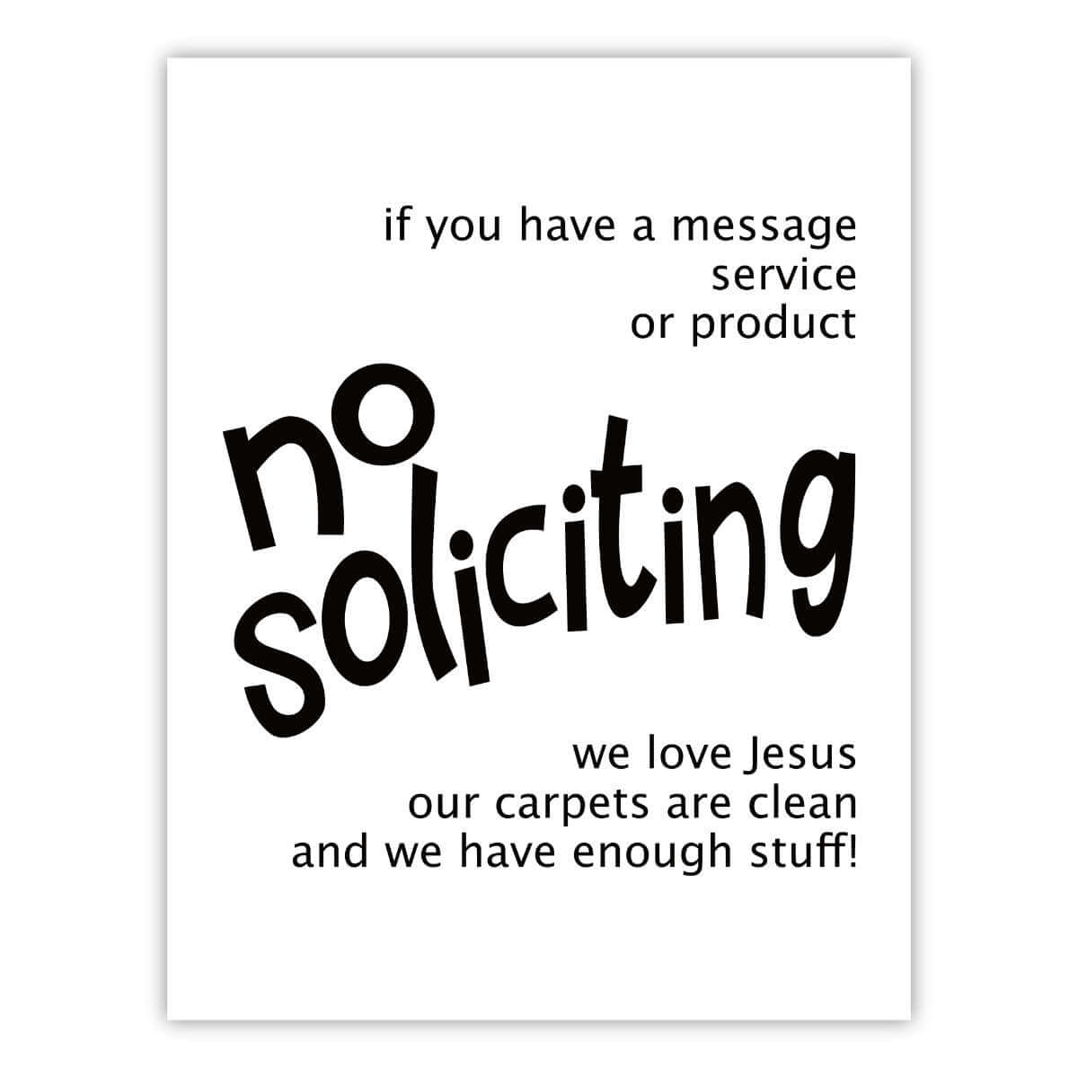 No Soliciting Sign (PDF) – Sunshine And Rainy Days for Free Printable No Soliciting Signs For Homes