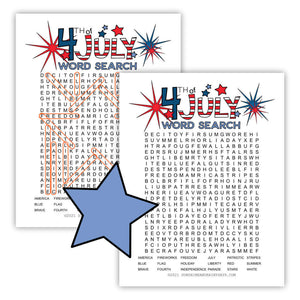 4th of July Word Search (PDF)