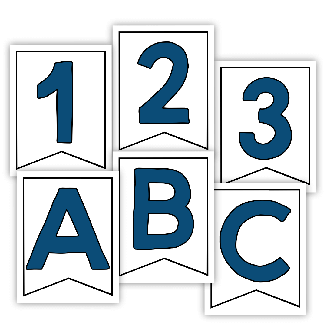 Large Banner Letters And Numbers - Blue (PDF) – Sunshine And Rainy Days free-printable-banner-letters-make-easy-diy-banners-and-signs