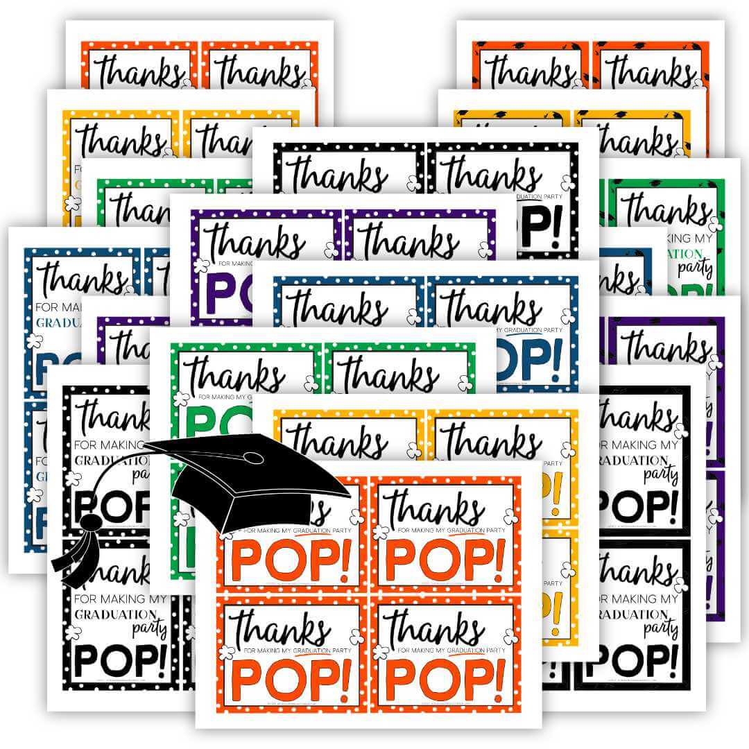 Thanks for Popping by my Party tag Birthday favor tag pop party favor –  Rainy Lain Designs LLC