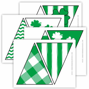 St. Patrick's Day Banner Flags (PDF)