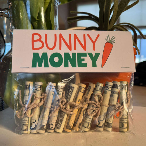 Easter Bunny Money Tags