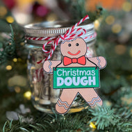 Printable Christmas Dough Gingerbread Man Tags and Bag Toppers (PDF)
