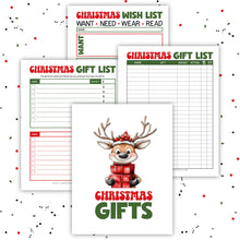 Christmas Gift List (PDF)
