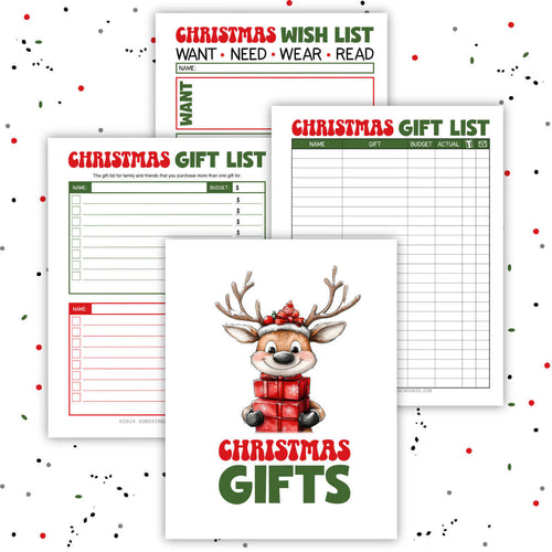 Christmas Gift List (PDF)