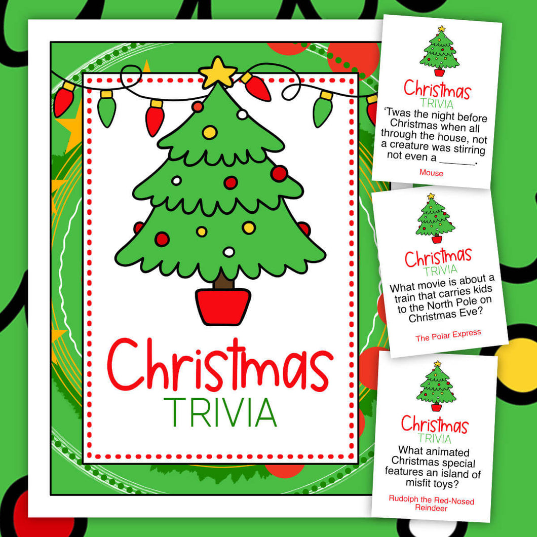 Christmas Trivia Game (PDF)
