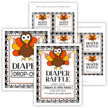 Little Turkey Baby Shower Diaper Raffle (PDF)