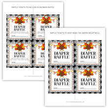Little Turkey Baby Shower Diaper Raffle (PDF)