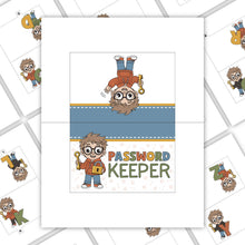 Printable Discbound Password Keeper (PDF)