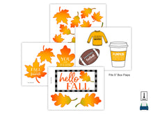 Fall Care Package Box Decor (PDF)