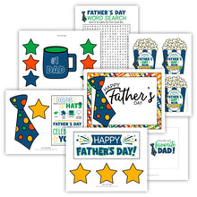 Father's Day Care Package Printables (PDF)