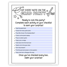 Grad Party Activity Checklist (PDF)