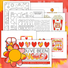 Groovy You've Been Hugged Care Package Printables (PDF)