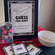 Guess How Many Graduation Party Game (PDF)