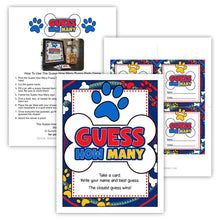 Guess How Many Puppy Party Game
