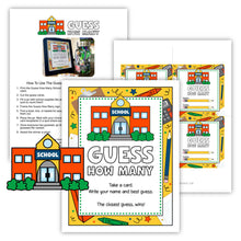 School Guess How Many Game (PDF)