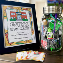 School Guess How Many Game (PDF)