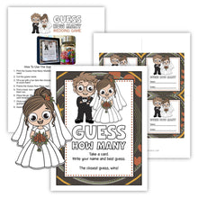 Guess How Many Wedding Game (PDF)
