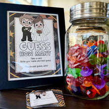 Guess How Many Wedding Game (PDF)