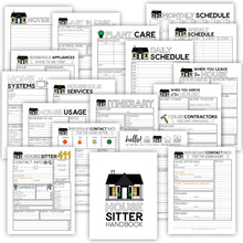Fillable House Sitter Handbook (PDF)