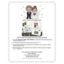 Newlywed Gift Card Book (PDF)