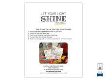 Let Your Light Shine Tag (PDF)