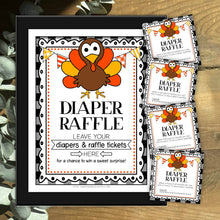 Little Turkey Baby Shower Diaper Raffle (PDF)