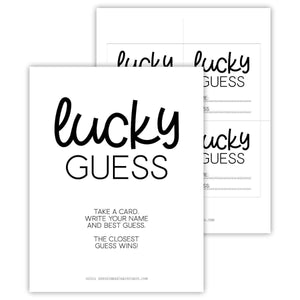 Lucky Guess Game (PDF)