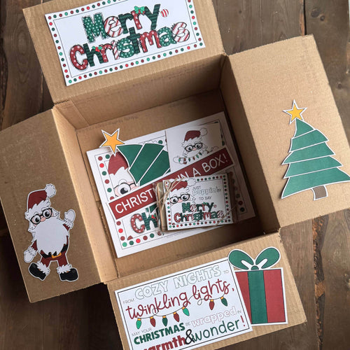 Christmas Care Package Printables (PDF)