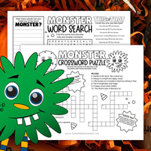 Monster Activity Sheet (PDF)