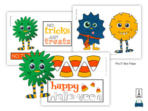 Monstrous Halloween Care Package Printables (PDF)