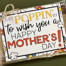 Happy Mother's Day Microwave Popcorn Tag (PDF)