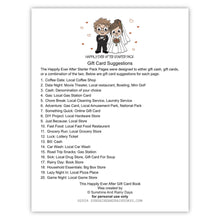 Newlywed Gift Card Book (PDF)