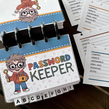 Printable Discbound Password Keeper (PDF)