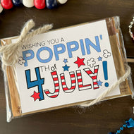 Poppin' 4th of July Microwave Popcorn Tag (PDF)