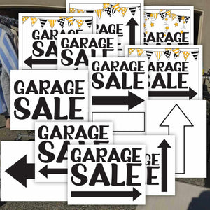 Printable Garage Sale Signs (PDF)