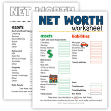 Net Worth Worksheet (PDF)