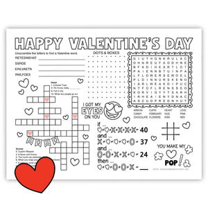 Valentine Activity Sheet (PDF)