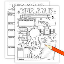 Who Am I Worksheet (PDF)