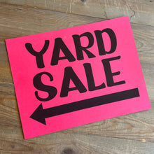 Printable Yard Sale Signs (PDF)