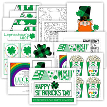 St. Patrick's Day Care Package Printable (PDF)