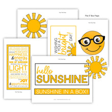 Sunshine Box Printables (PDF)