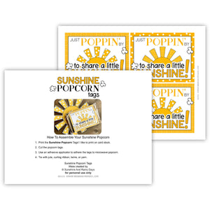 Sunshine Box Printables (PDF)