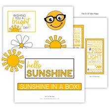 Sunshine Box Printables (PDF)