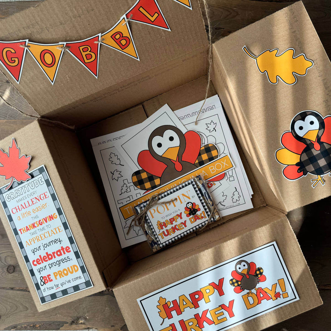 Thanksgiving Care Package Printables (PDF)