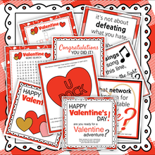 Valentine Scavenger Hunt Adventure For Teens (PDF)