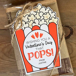 Valentine's Day Popcorn Tags (PDF)